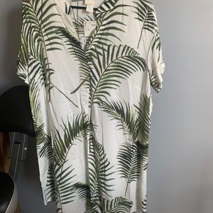 NWT H&M Palm Dress